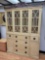 Beautiful Two tone Hutch w a lot of detail