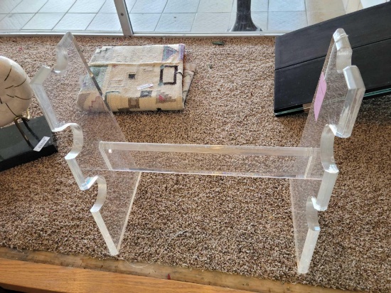 Lucite display stand