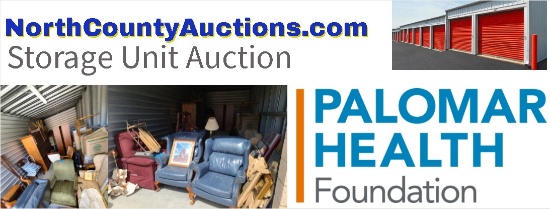 Palomar Health Foundation Storage Unit Auction