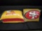 2 new SF 49ers pillows. 1 twin SF 49ers comforter