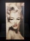 Canvas painting of marlin Monroe.