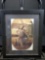 Framed picture art.