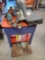 Chicago 20 gallon parts washer. Propane & acetylene tanks hoses and welding cutting heating tips