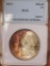 Morgan Silver Dollar 1902 O Gem BU Monster Rainbow Neon Half Moon Ms++ wow coin