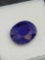 Dark blue Oval cut Sapphire gemstone 4.53ct with Certificate