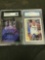 1992-93 Graded basketball cards 2 cards