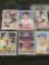 6 1980 baseball cards