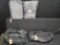 2 duffel bags.2 syntrific backpack computer bags.