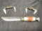 Precise Silver Eagle Japan Made Bone Handle Knife and 2 Mini Knives