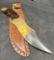 Pakistan Knife with Eagle Etched on Blade. Includes Sheath