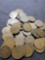 Full Roll of 50 Indian Head Cents from the 1880s 1880 to 1889 Only