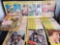 Box of vintage magazines.