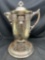 Antique Silver Plated Tilting Water Pitcher 393