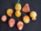 Rocks Shaped and decorated like fruit.