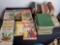 Lot of vintage books and comic books.