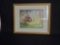 Framed and signed art