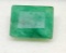 Emerald 7.74ct Earth Mined Gemstone nice sea Green Emerald Cut Beauty