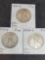 1927-S, 1929-S and 1937-D Semi-Key Walking Liberty Halves in Problem Free Fine Condition