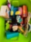 Bin Full of Disney Toys Games Collectibles