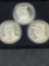 .999 Silver Three Ounce Coin Collection of Home Run Heroes Ruth, Maris, McGuire Limited Edition