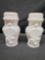Pair of MilkOwl jars w American Eagle lids