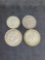 Silver Foreign coin lot coin lot Canada Australia shillings 40s and 50s lots of Silver 4 coins