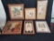 Unique framed Navajo sand art