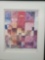 Framed art with signature and date