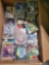 Box of sports card. Football, basketball, baseball and Republic ball