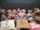 Boyd's Bears Dolls and vintage Victorian dolls