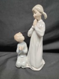 Lladro Spain Prayers Boy and Girl
