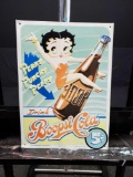 Boopsi Cola vintage metal sign.