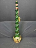 Unique Vintage Grifoni/ Chianti wine bottle.