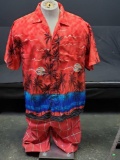 Mannequin rotating torso with clothing