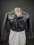 XXS women's leather jacket