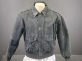 JLC mens medium leather coat.