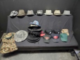 Lot of 25 assorted hats