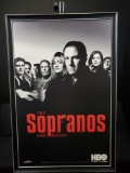 Framed poster print.
