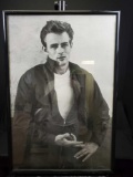 Framed poster print.