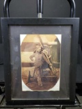 Framed picture art.