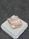 24.15ct Fancy cut Ametrine gemstone with Gem ID card