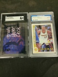 1992-93 Graded basketball cards 2 cards