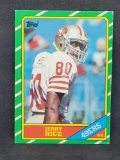 Jerry Rice topps Rookie card 1986