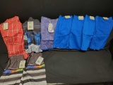 9 pairs of new men's shorts.