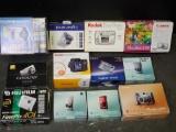 12 digital cameras in box.