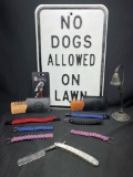 Mane Beard Comb, NFL Wine Opener, Paracord Accessories, Metal Sign and Bell