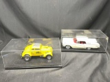 Vintage Signed Drag Racing Jack Coonrod's Hot Rod and SunStar 1:18 1960 Ford Thunderbird Hard Top