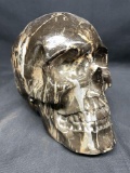 Hydro-Dip Marbleized Design Skull.