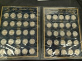 Complete 50 United States Quarter Dollar Collection in a Commemorative Gallery Folder
