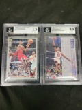 Scottie Pippin beckett basketball cards 2 card lot